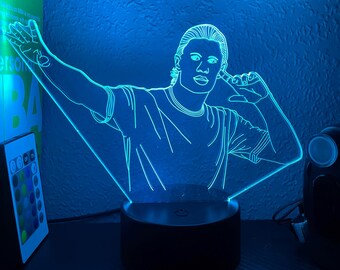 Erling Haaland LED Neon Light: Manchester City Football Club Fan Gift