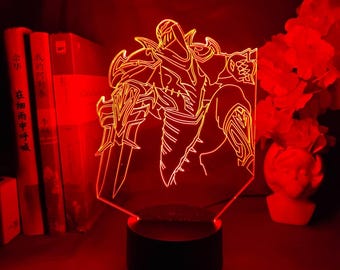 Zed Arcane Personalised LED Light Gift For Fans