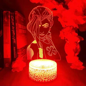 Arcane Jinx LED Night Light Lamp: Personalized Gaming Room Decor image 3