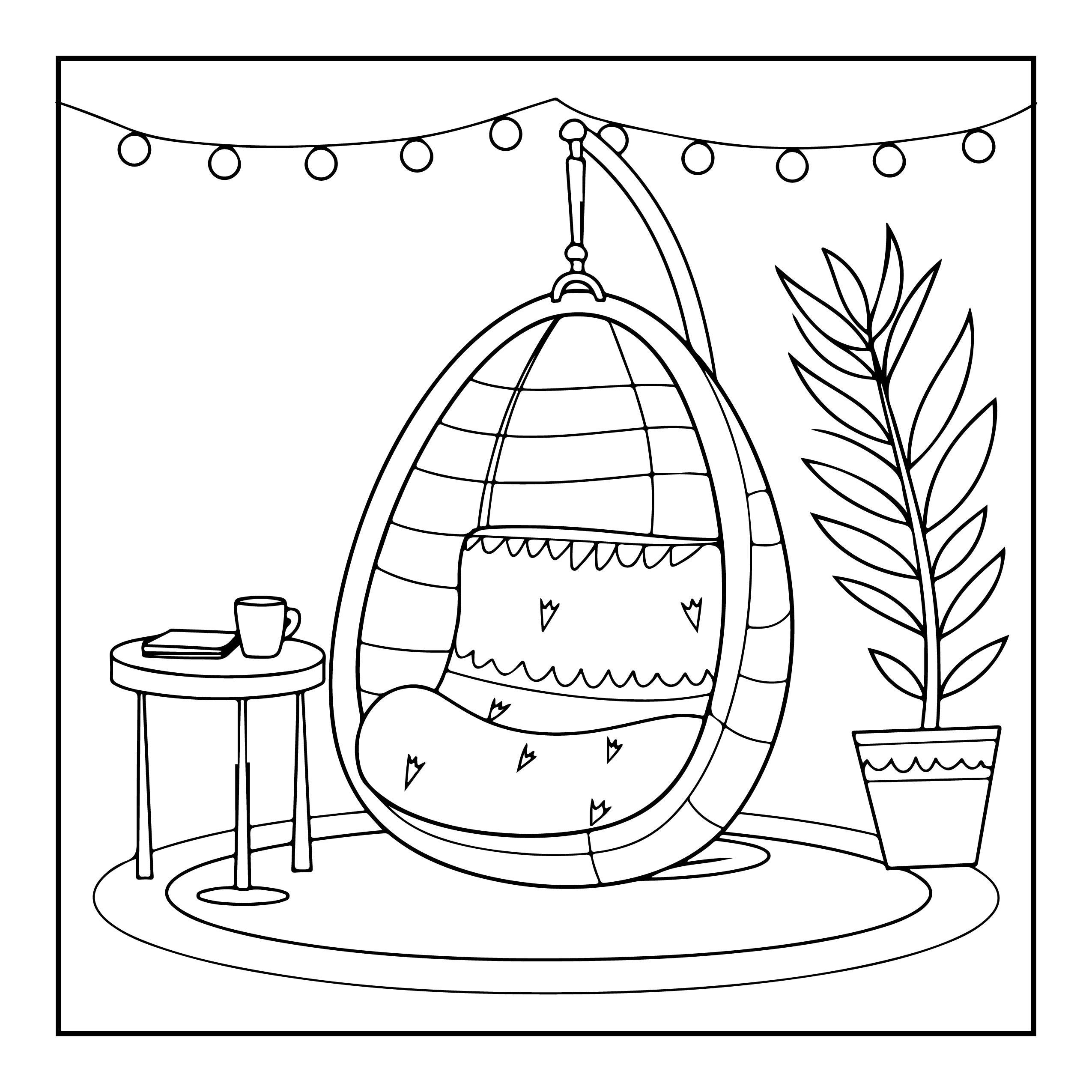 Coco Wyo Coloring Little Corner Coloring Book PDF Instant Download Cute ...