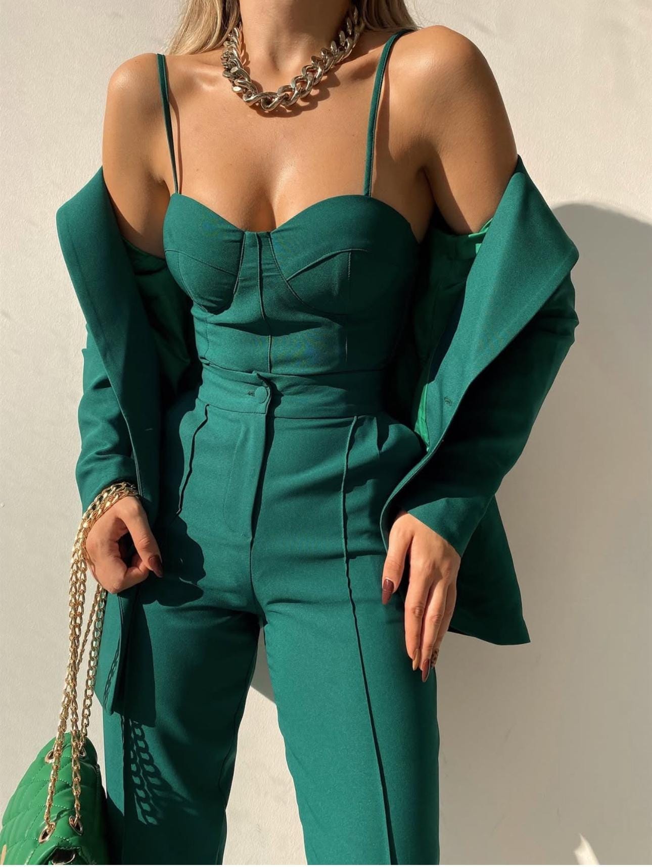 3 Piece Corset Suit - Etsy display picture 1