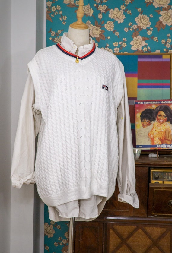 Vintage Fila Sweater Vest
