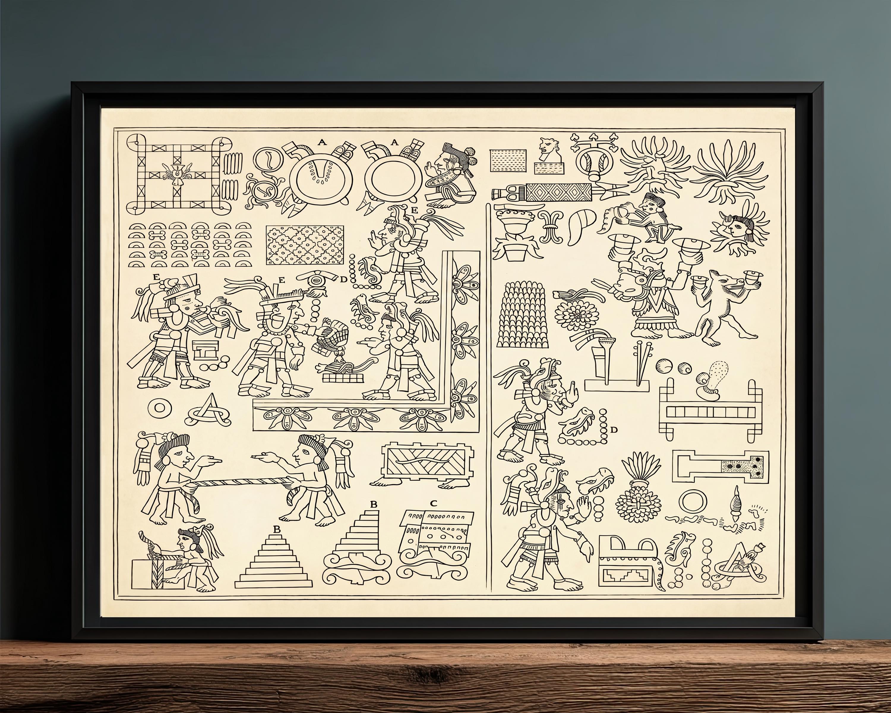 Codice maya - Etsy México
