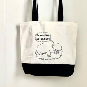 Sac fourre-tout "loafin' around", sac chat, sac de courses, cadeau amoureux des chats