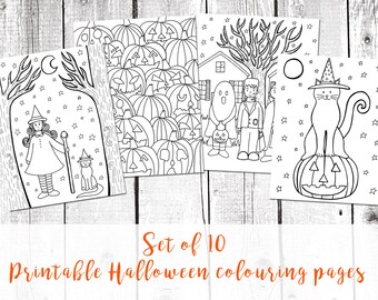 770 Top Coloring Pages Halloween Pdf Images & Pictures In HD