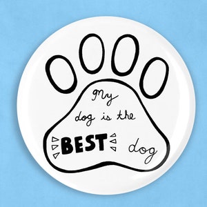 Dog mom magnet, dog mom gift, dog lover gift, dog gifts for home, dog owner gift, i love my dog, pet magnet, dog magnets, funny dog magnet