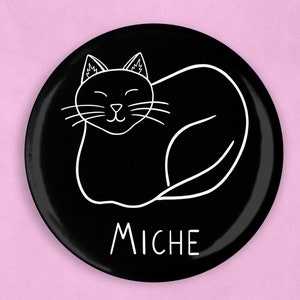 Cat loaf 2.25 inch magnet, cat magnet, animal magnets, cat lover gift, funny cat gifts, cat lady gifts, kitchen magnets, cute magnets