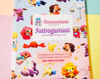 ASTROGURUMI - The 12 zodiac signs amigurumi book