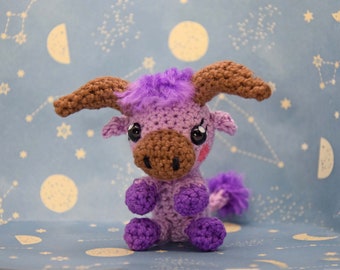 Taurus Zodiac sign crochet pattern PDF - amigurumi