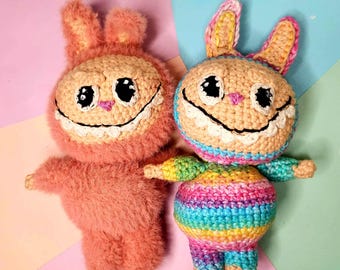 Ugly doll Crochet Pattern - PDF and TXT download