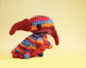 Slug Centepede Monster Crochet Pattern - Amigurumi