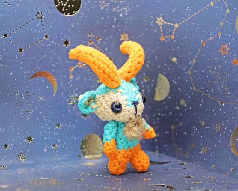 Capricorn Zodiac sign crochet pattern PDF - amigurumi image 3