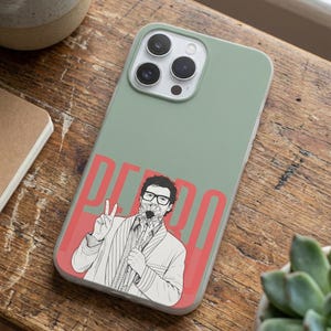 Pedro Pascal 'Solros' Flexibelt iPhone-skal – Gåva till fans