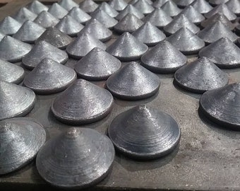 Large Faux steeple head rivet heads