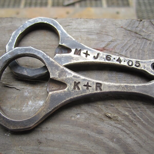 Forged Bronze Bottle opener 8th anniversary
