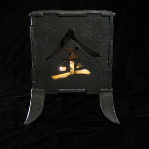 Japanese temple styled candle box Asian influence image 2