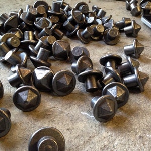 LARGE Faux rivet heads made to order image 5