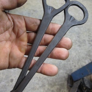 Extra long vintage style forged Bottle Opener