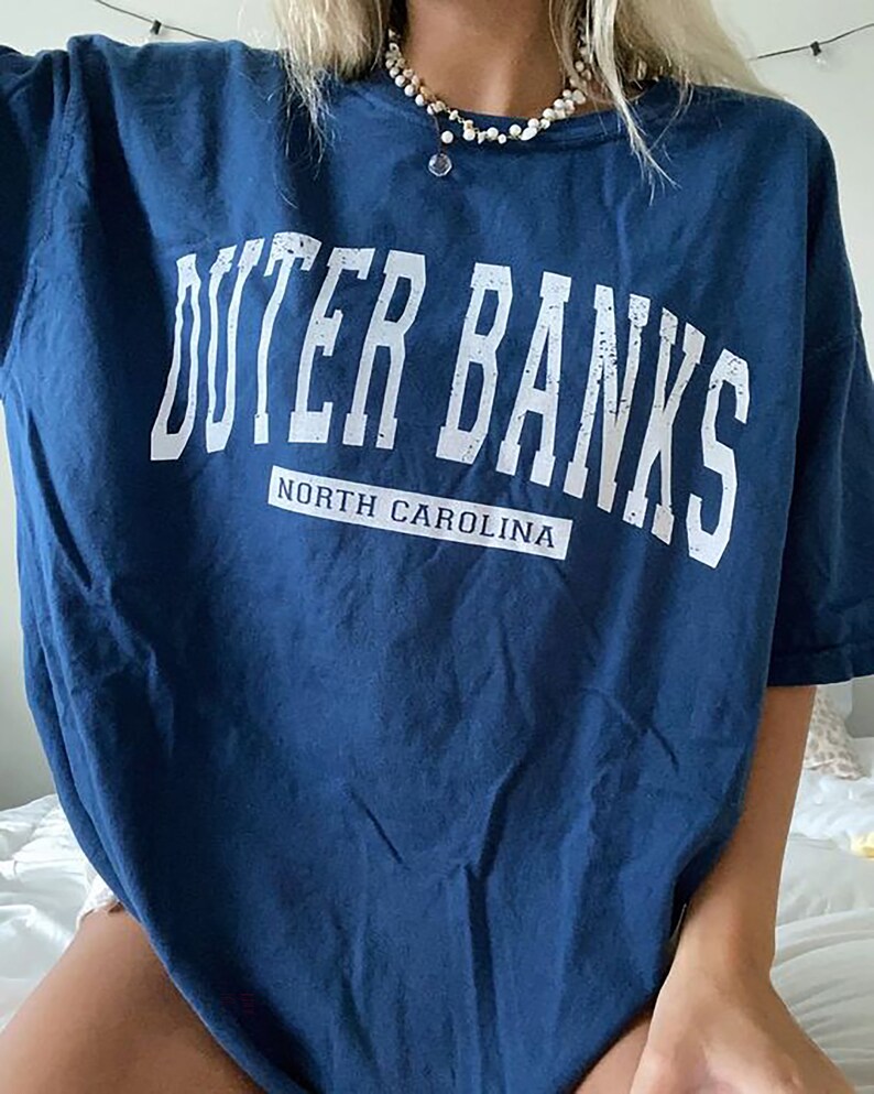 Outer Banks Shirt North Carolina Crewneck OBX Sweatshirt Etsy