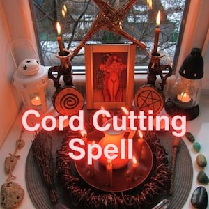 Cord Cutting Ritual, Energy Release & Emotional Closure, Let Go of Past Connection, Spiritual Healing Ritual