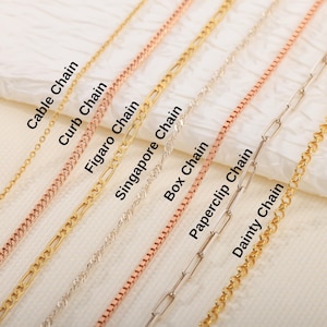 Personalized Birth Flower Necklace: Sterling Silver Dainty Chain