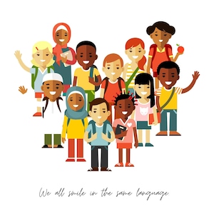 Multi-Cultural Wall Art for Kids