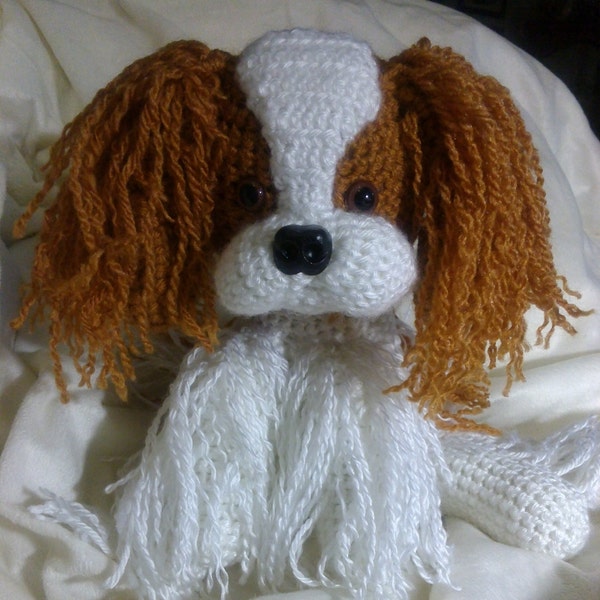 Crochet King Charles Cavalier Spaniel dog Any breed or colors