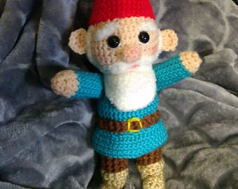 Crochet David the Gnome inspired