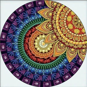 Medallion Diamond Dotz painting  Kit art