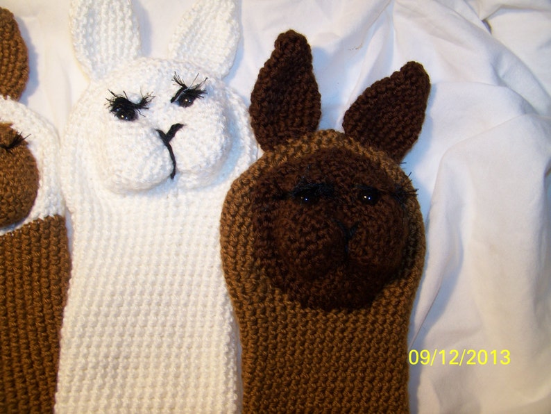 Crochet llama golf club covers ANY colors you want you can Etsy