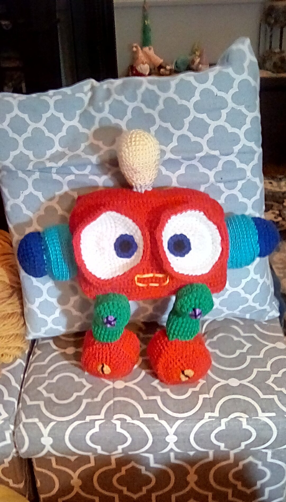Crochet Robi Robot Baby Tv Etsy