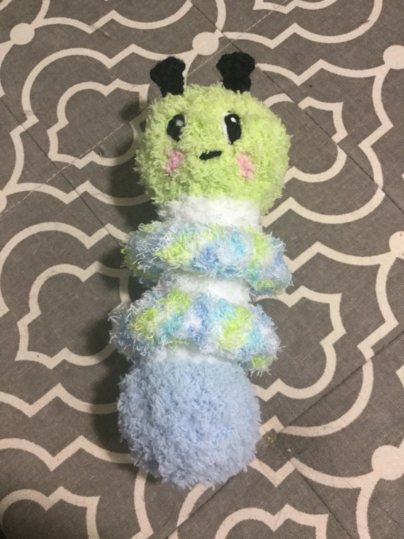 fuzzy caterpillar toy