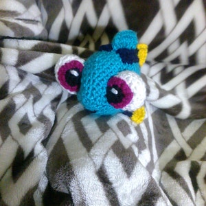 Crochet baby Dory fish inspired image 1