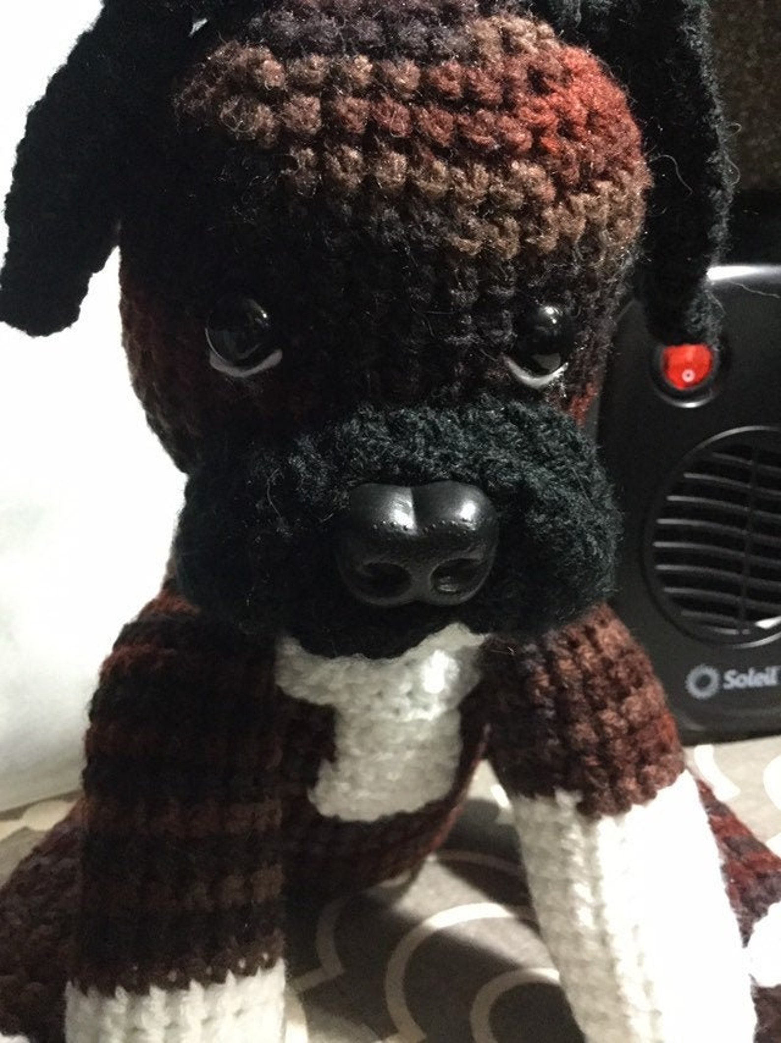 Crochet Boxer Puppy Dog Brindle Boxer ANY Colors You Want ANY Etsy