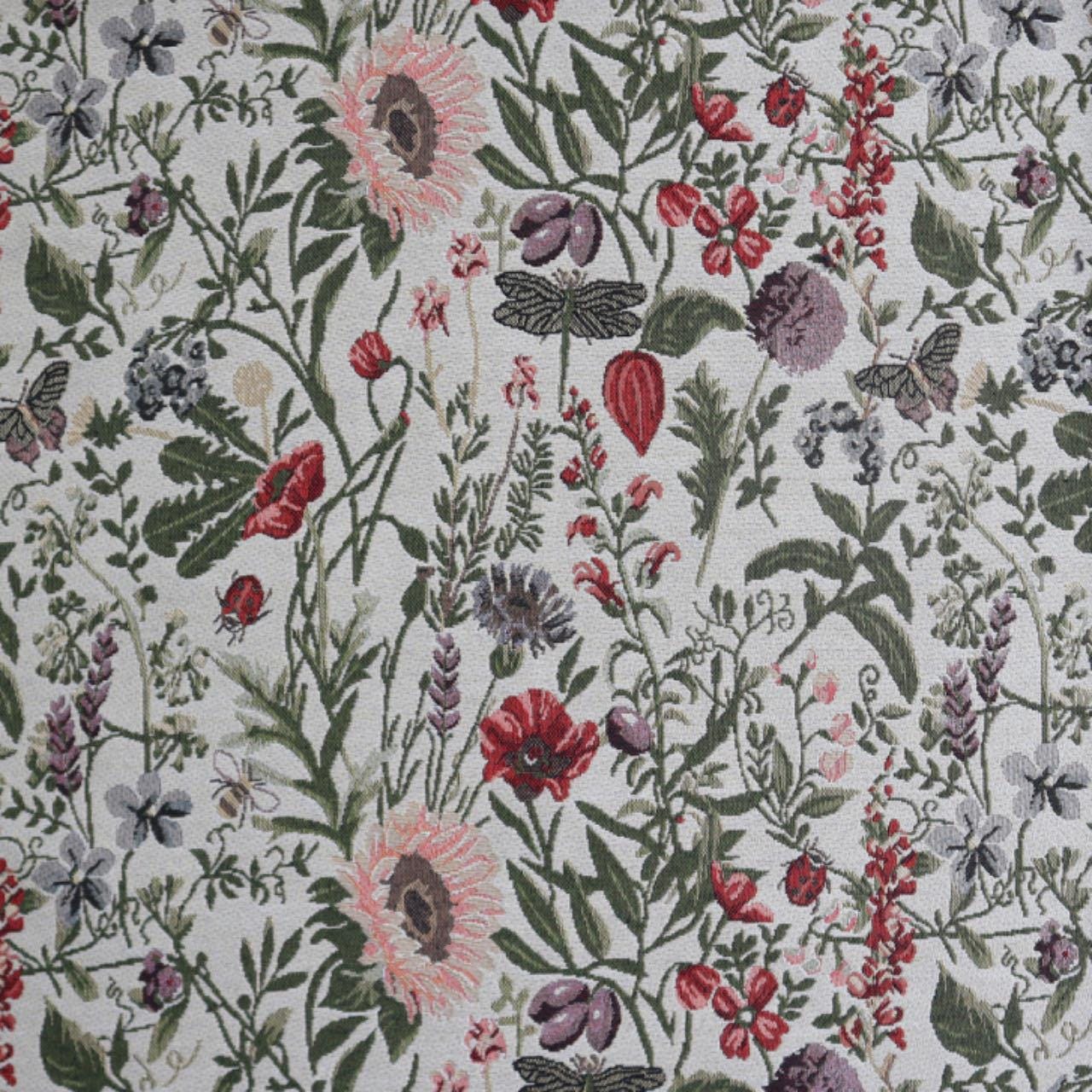 Floral Jacquard Tapestry - Etsy display picture 2