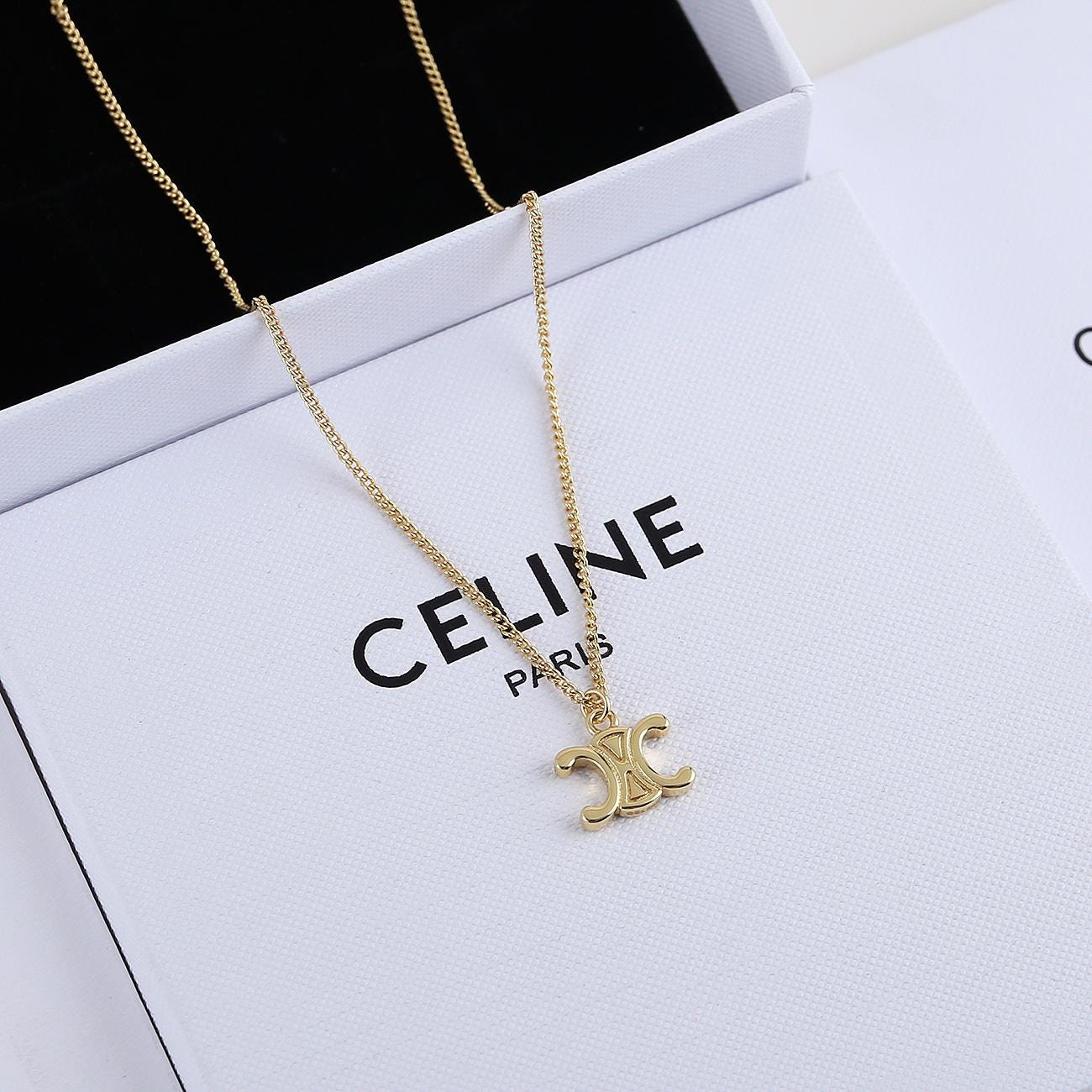 Celine Vintage Necklace - Etsy