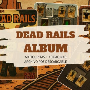 Albumfiguren Dead Rails Stickeralbum