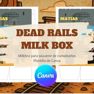 Boîte à lait imprimable : Dead Rails Milk Box imprimable