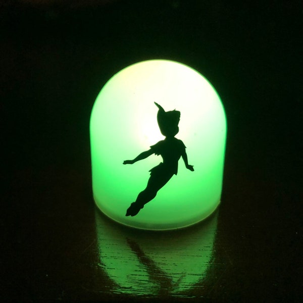 Color Changing Mini Disney Night Light SERIES 8 Peter Pan / Fish Extender Gifts / Disney FE / Cruise Gifts / Disney Vacation / Party Favor