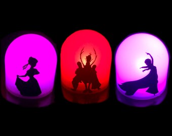 Frozen Disney Cruise Night Light: Farbwechsel Fisch Verlängerungs Geschenk