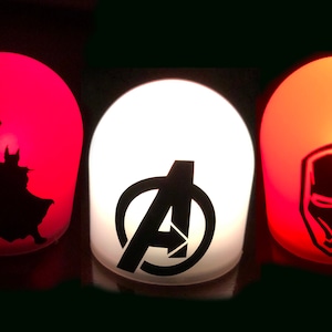 Marvel Color Changing Night Light: Cruise Cabin Decor, Fish Extender Gift