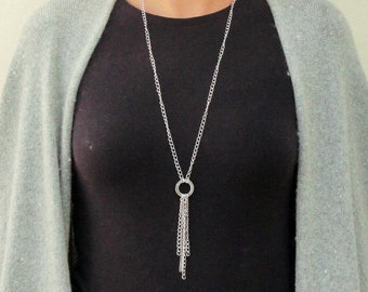Simple Long Necklace - Etsy