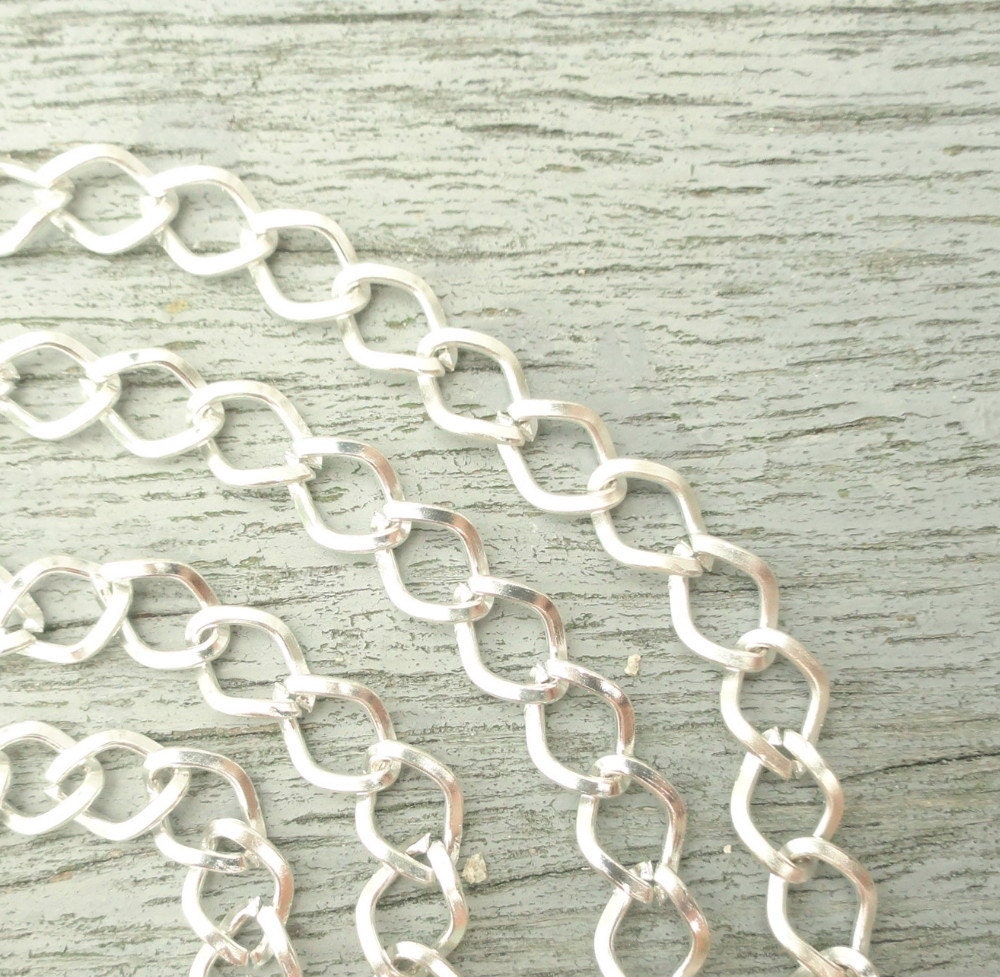 Silver Eyeglass Necklace Chain Lanyard Silver Chain Eyeglass Etsy