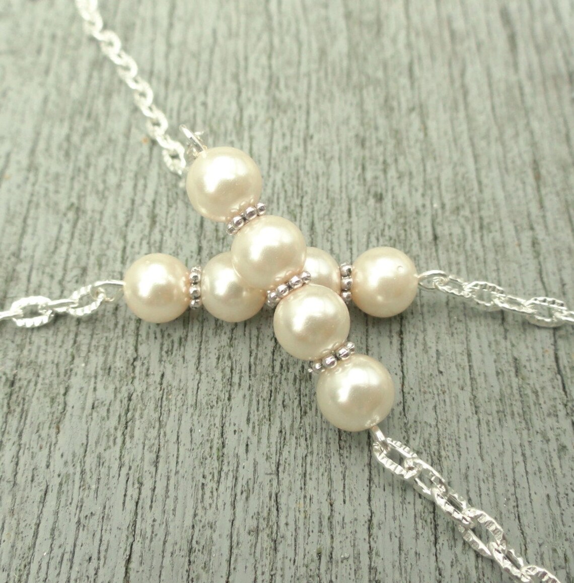 Pearl Eyeglass Chain Silver Eyeglass Chain Reading Glasses Etsy