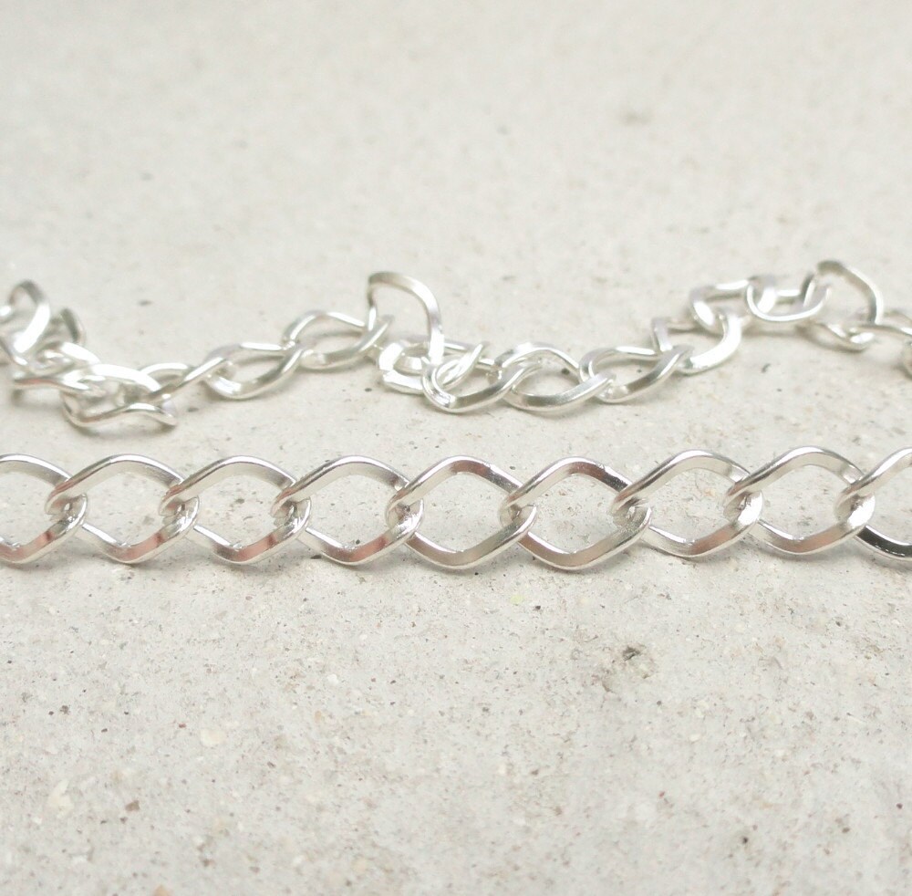 Silver Eyeglass Necklace Chain Lanyard Silver Chain Eyeglass Etsy
