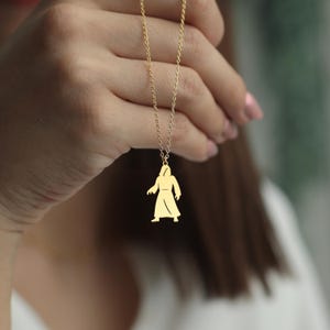 Samurai Necklace: Sterling Silver Warrior Pendant, Martial Arts Gift