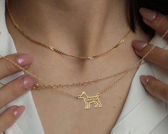 Collier personnalisé pour chien : bijoux commémoratifs en argent sterling pour animal de compagnie