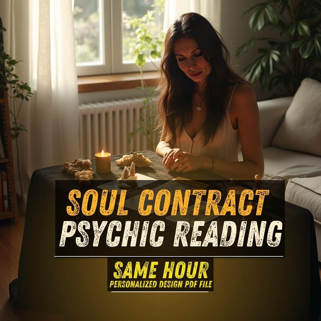 Personalized Soul Contract Reading Karmic Patterns & Future Love (PDF