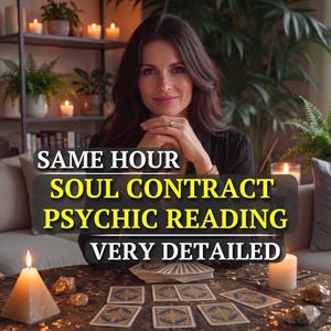 Soul Contract Psychic Reading, Future Love & Karma Reading, Honest Medium Reading, Past Life Reading, Future Insight Soul Path Tarot Reading