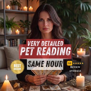Same Hour Pet Reading | Tarot Reading for Animals | Same Hour Psychic Reading | Animal Communicator   Telepathy | Clairvoyant Reading |